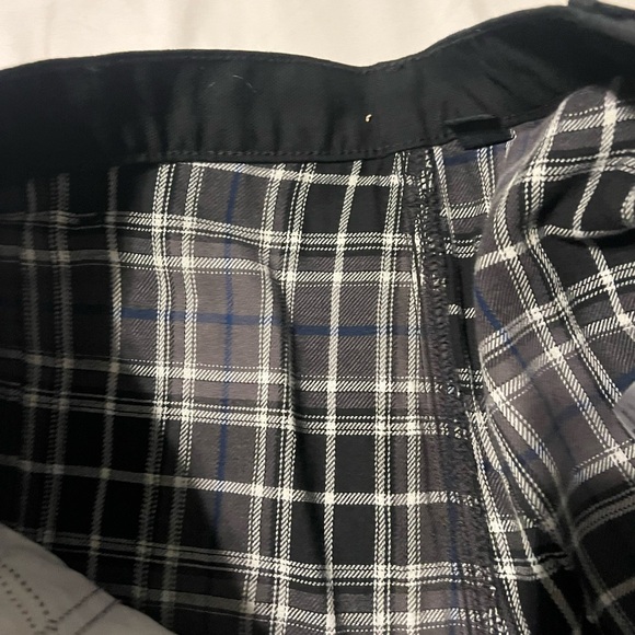 NWT Carhartt Men's Black loose fit canvas flannel lined Cargo Pants - Picture 7 of 7